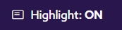 The highlight button in The Social History Archive.